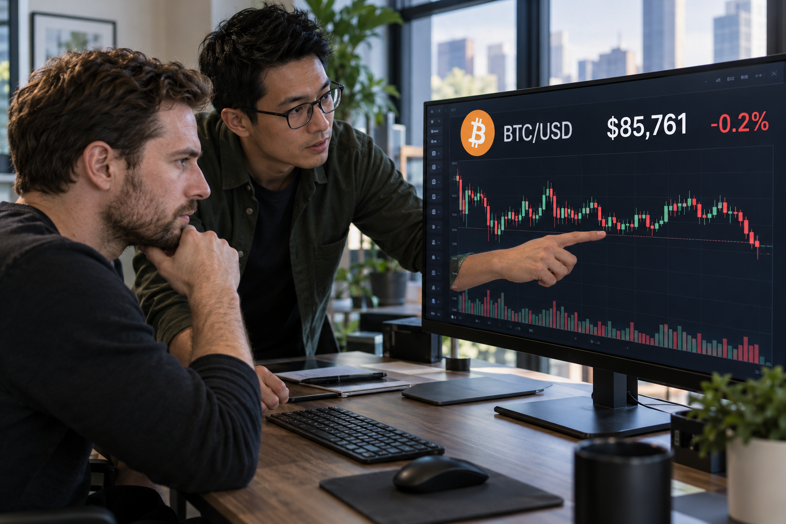 Bitcoin Slips Below $86,000 After Three-Week Rally as ETF Outflows and Weak Jobs Data Bite