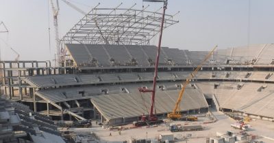 FIFA Grants Branding Exception for World Cup Semi-Final, Allowing 4,000-Ton Steel Structure