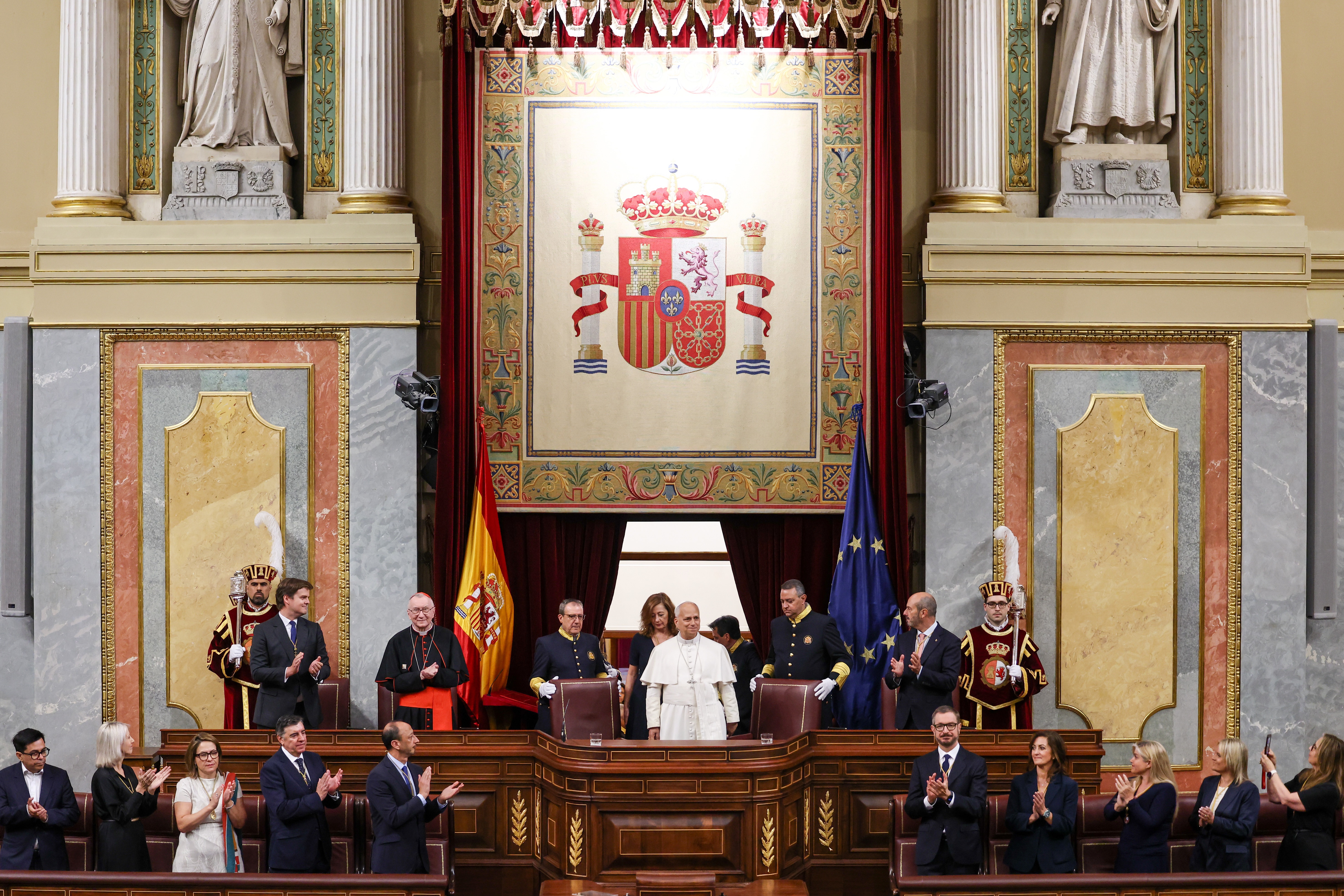 American Pope's Address to Spanish Parliament Calls for Moral Renewal That Could Shape EU Crypto Rules