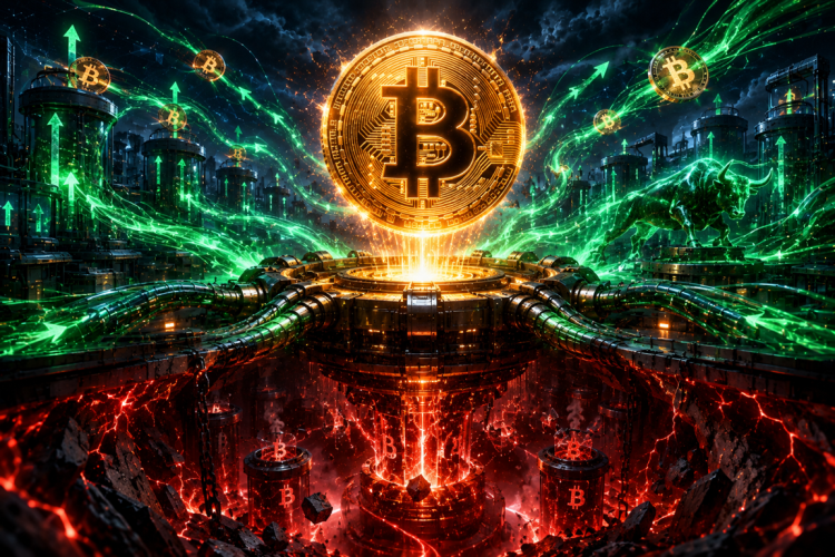 Bitcoin Funding Rate Flips Positive as $104M in Longs Get Liquidated