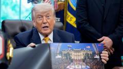 Trump Compares White House UFC Arena to Eiffel Tower; Crypto Markets Unmoved in Extreme Fear