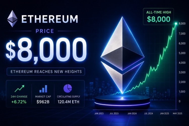 Ethereums engste Kompression signalisiert potenziellen Anstieg um 264 % auf 8.000 $