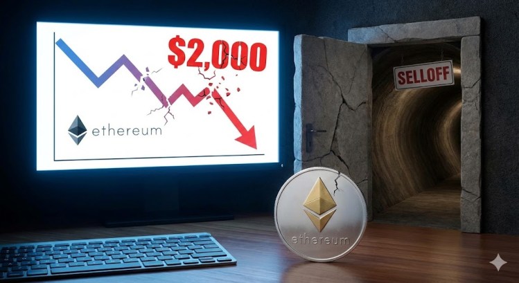 Ethereum Slips Below $2,000, Technicals Point to Further Downside