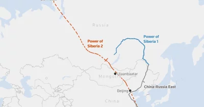 Putin Leaves Beijing Without Power of Siberia 2 Pipeline Deal