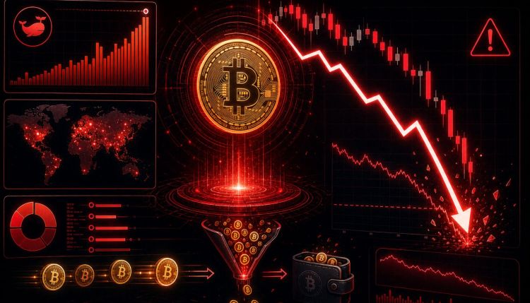 比特币跌破8万美元，加密货币市场蒸发900亿美元
