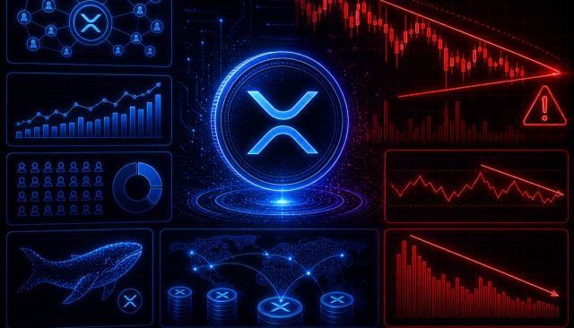 XRP Holds $1.40 as On-Chain Data Shows Steady Accumulation, but Chart Signals Caution