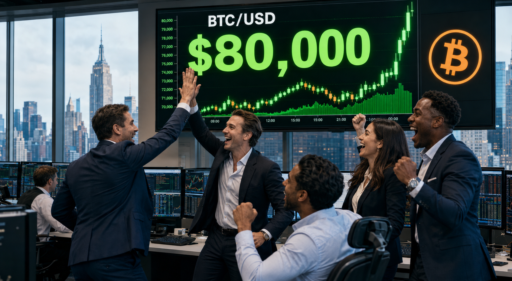 Bitcoin Tops $80,000 for First Time Since May as Treasury Buyback Eases Liquidity Fears