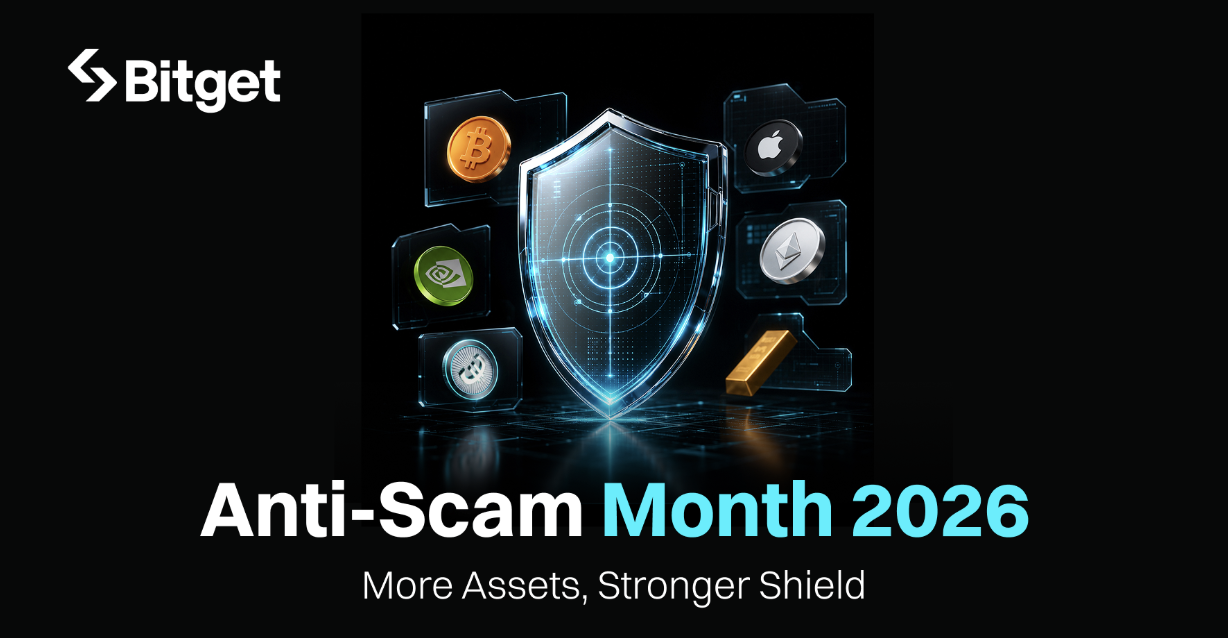 Bitget Launches Anti-Scam Month 2026 as Interpol Reports $442B in Multi-Asset Fraud Losses