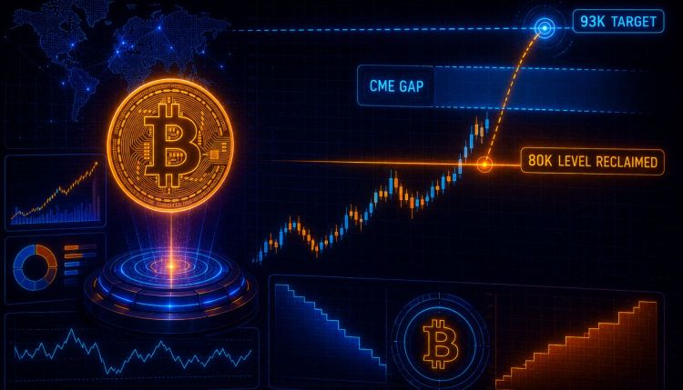Bitcoin Tests $82K Resistance as CME Gap Analysis Points to $93K Target