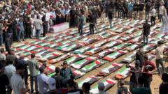 Gaza Mass Funeral for 112 Killed in 2023 Strike Puts Crypto on Watch