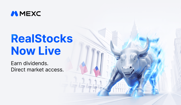 MEXC Launches RealStocks, 0-Fee U.S. Equity Trading with Real Dividends