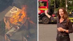 Fires Destroy Homes in Stourbridge, Bitcoin Unmoved by UK Blaze