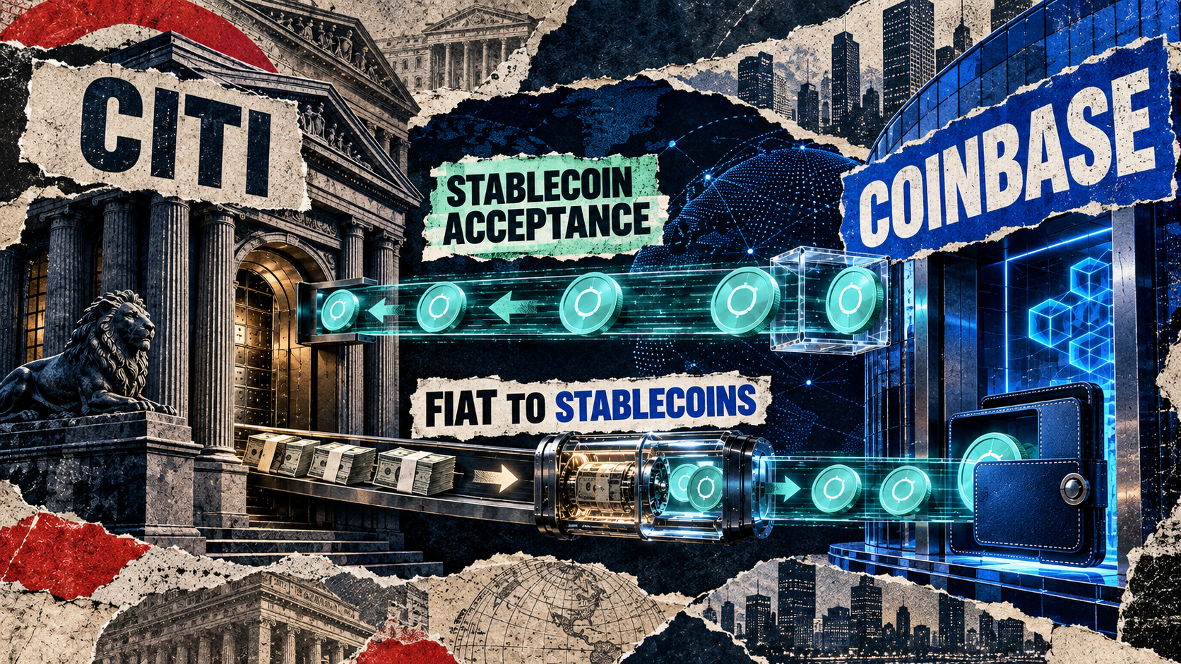 Citi Clients Can Now Take Stablecoin Payments via Coinbase Infrastructure