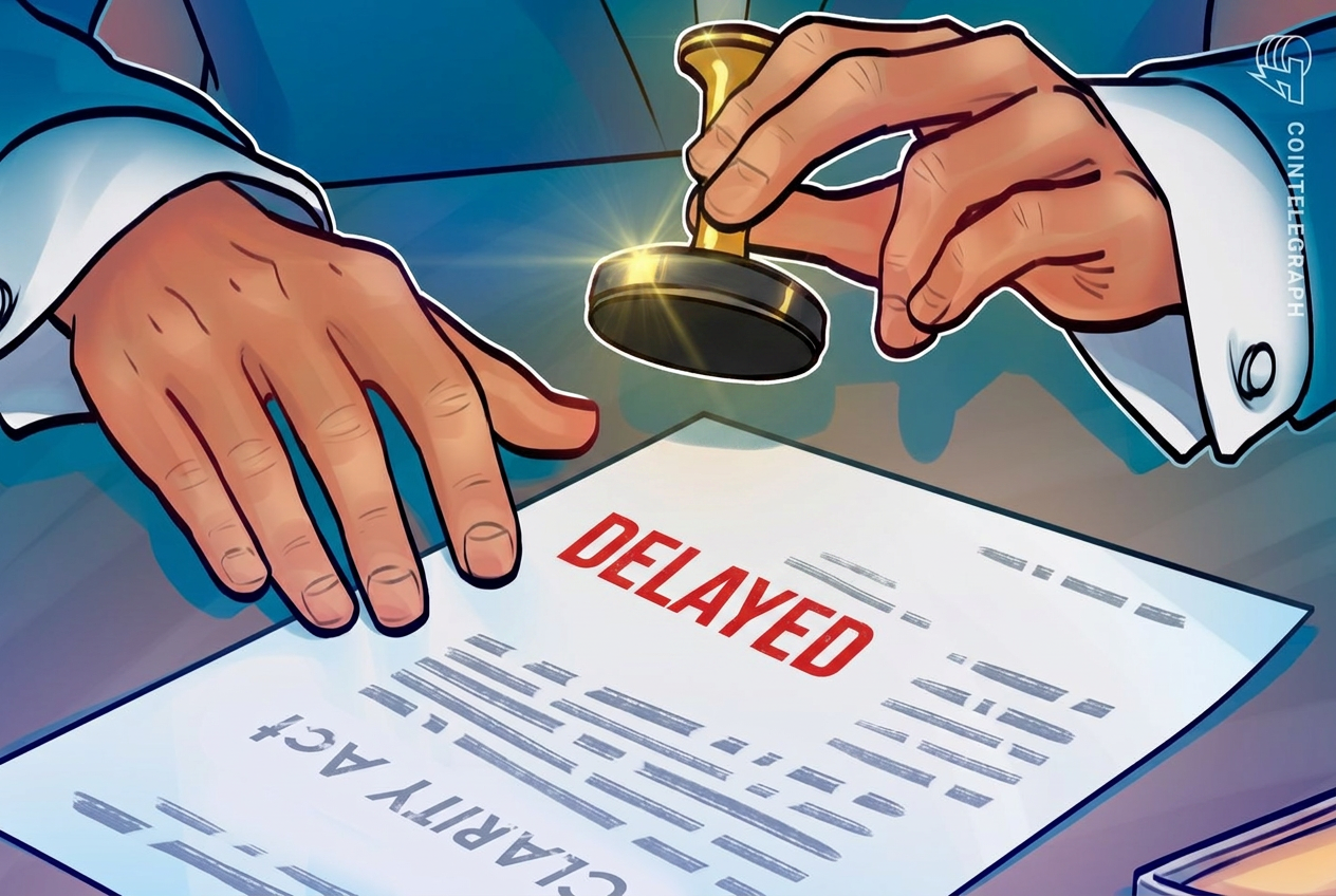 CLARITY Act Delay Could Slow Institutional Crypto Adoption, First Digital CEO Warns