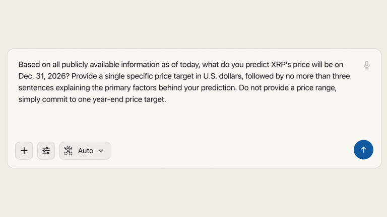 AI Models Predict XRP 2026 Finish Between $1.32 and $3.75, One Outlier Breaks Away