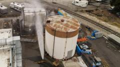 California Chemical Tank Threat Lifted, Evacuations Continue — Crypto Market Stays on Edge