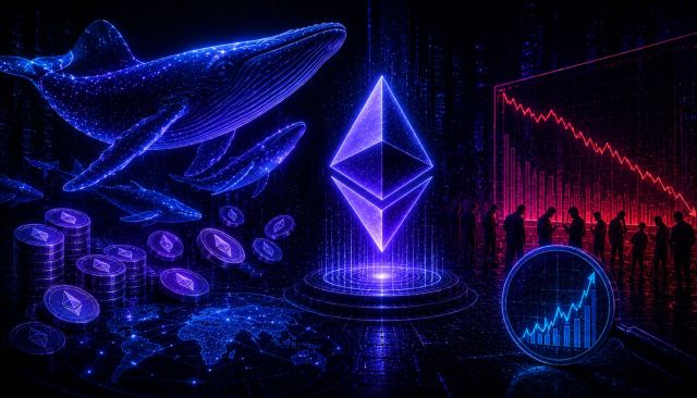 Ethereum Stuck Below $1,700 as Retail Activity Collapses but Whale Transfers Surge