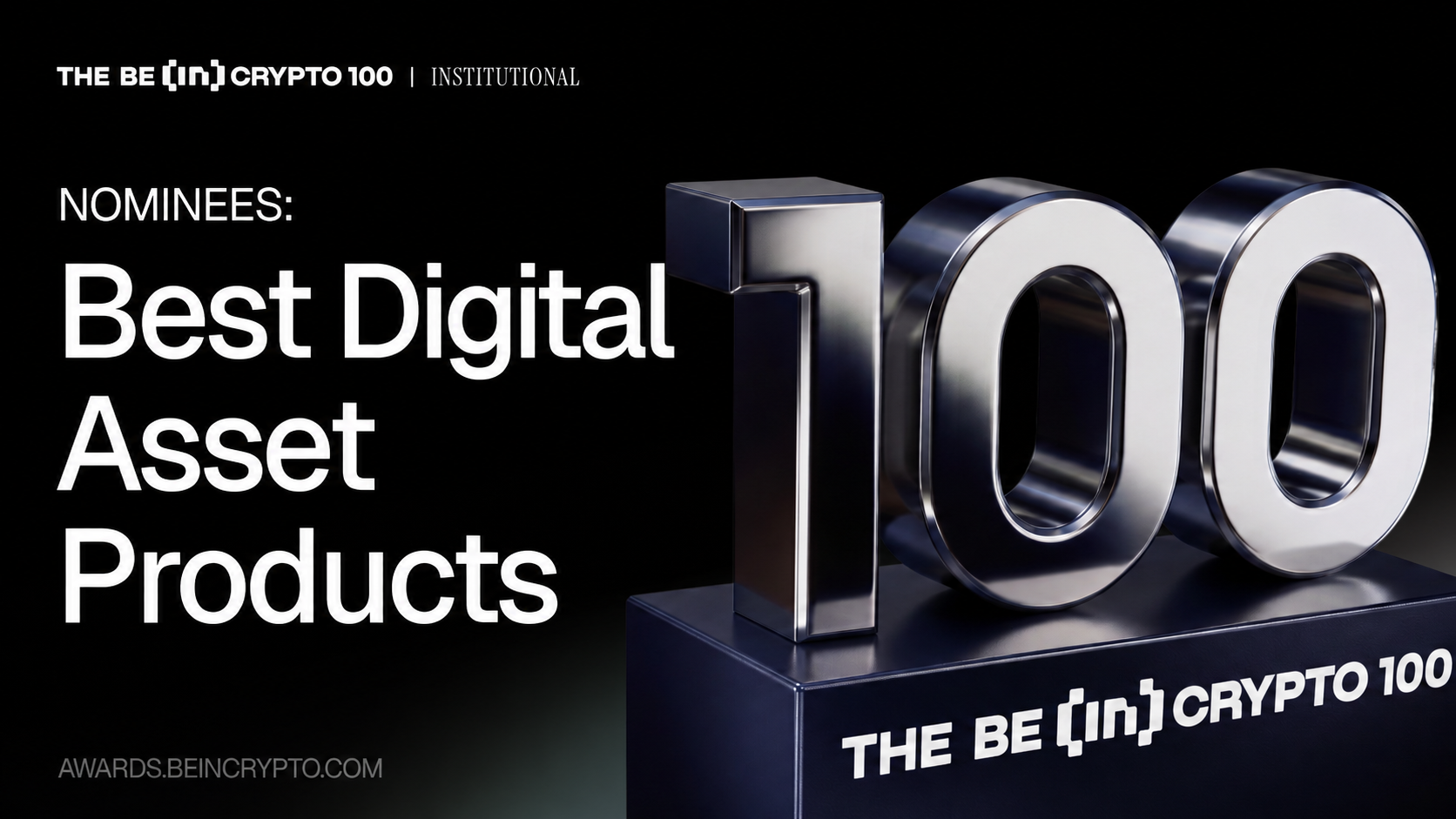 BeInCrypto Names 15 Institutional Digital Asset Products for Inaugural ‘100’ Long List