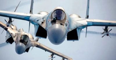 俄苏-35战机闯入乌克兰领空后安然撤离