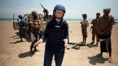 BBC's Orla Guerin Tours Yemen Battlefield Days After Houthi Retreat