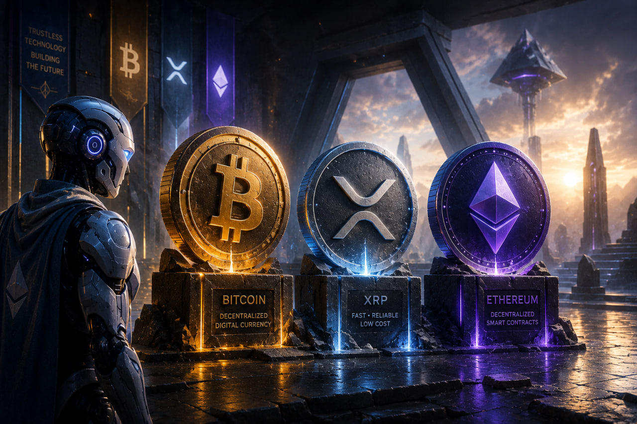 Grok AI Sets Bitcoin, Ethereum, XRP Targets at Critical Breakout Thresholds