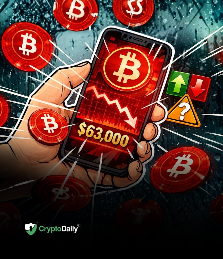 Bitcoin Drops Below $63K, Testing Bull Market Trendline