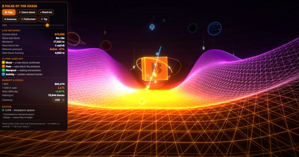 Bitcoin's Block Explorers Get Weird: 3D Ships, Symphonies and a Film That Never Got Made