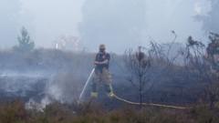 Suffolk Wildfire: Fire Service Says Stabilising, But Headline Warns of Unpredictable Growth