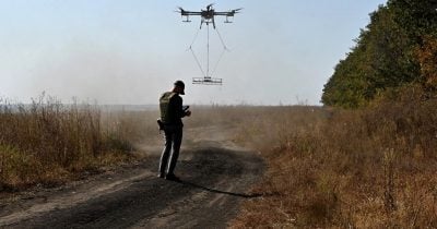Russia Says 351 Ukrainian Drones Were Intercepted Overnight