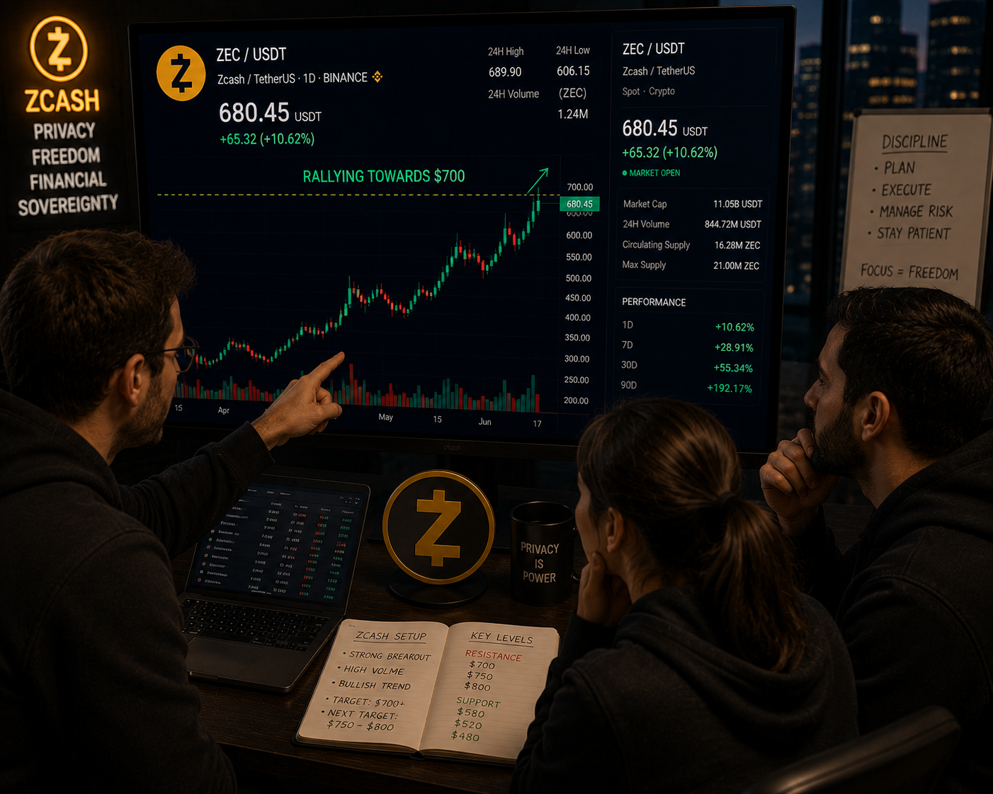 ZEC Surges 12% as SEC Drops Zcash Foundation Probe