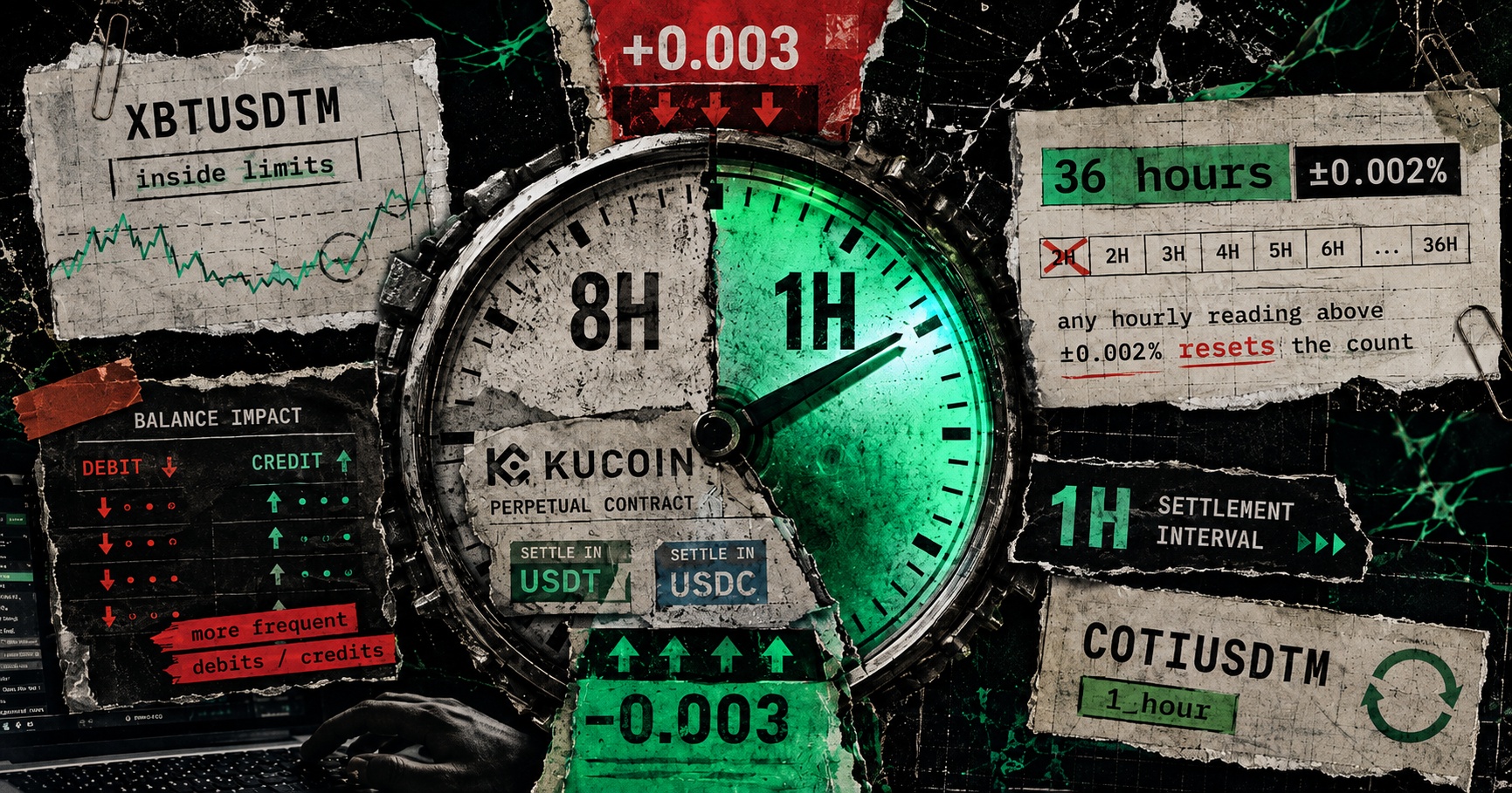 KuCoin's New Funding Rule Switches Perpetuals to Hourly Settlement at Rate Limits