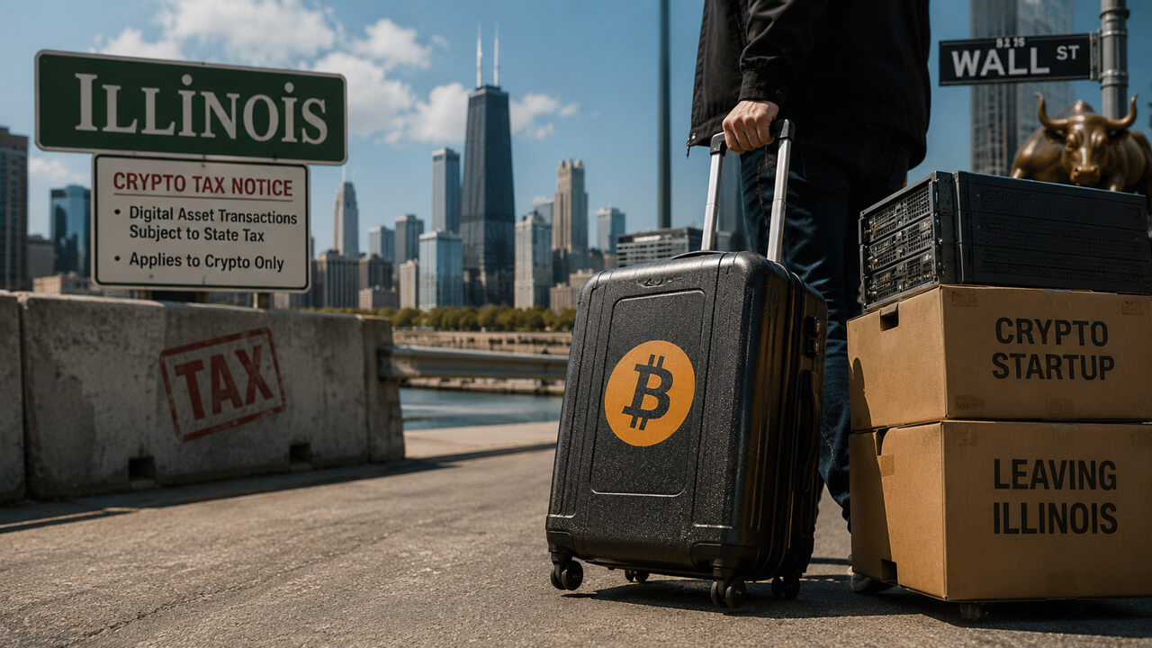 Illinois Enacts 0.2% Crypto Transaction Tax in $55.9B Budget