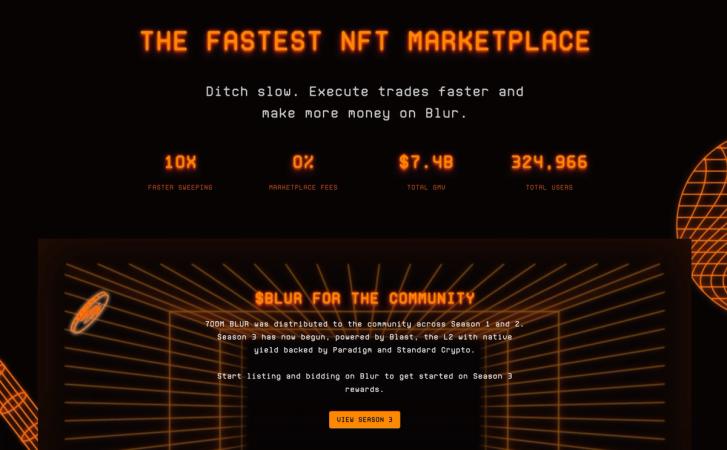 Blur Shuts Down: NFT Marketplace to Close Website on November 12