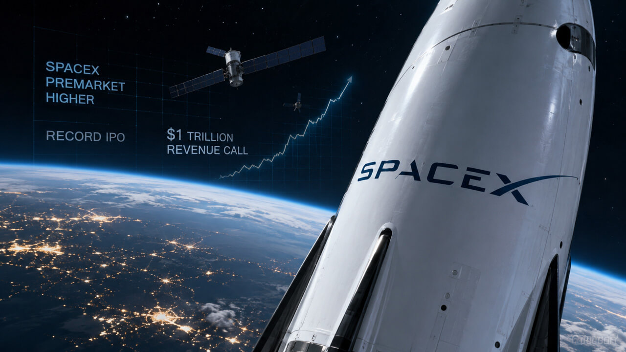 SpaceX IPO Breaks Records With $75B, Retail Floods Crypto Token Markets