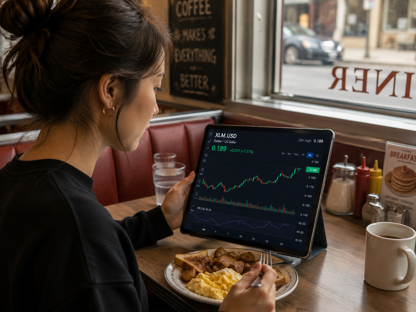 XLM Bounces From Support, Open Interest Surges 25% — But Selling Pressure Persists