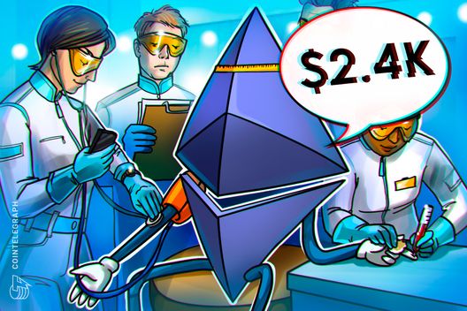 Ether Yükselişi 2.400 Dolarda Defalarca Durduruldu, Tavan Sertleşiyor