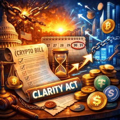 Senate Banking Draft CLARITY Act Bars Stablecoin Interest, Sets Up Markup Fight