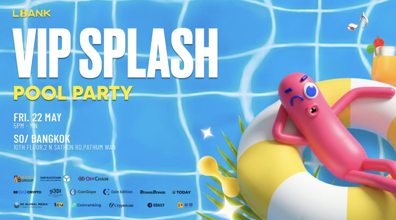 LBank to Host VIP Pool Party at SEABW 2026, Showcasing LBank Pay and Argentina Football Tie-Up