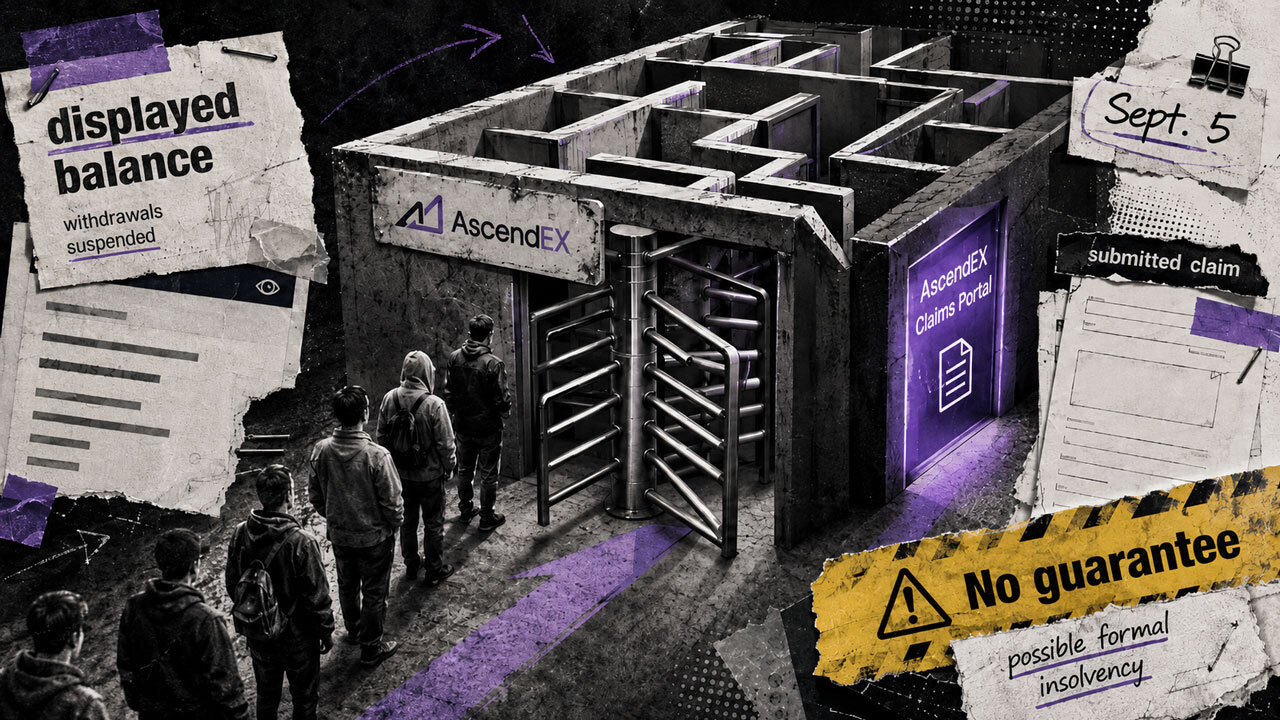 AscendEX Suspends Operations, Claims Portal to Open Sept. 5