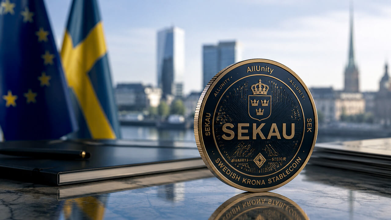AllUnity Launches Swedish Krona Stablecoin SEKAU on Ethereum, Solana, and More