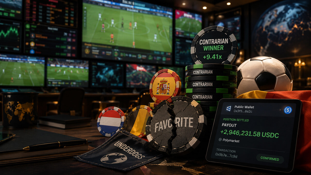 Polymarket Trader Nets $9 Million on Spain Stunner as Cape Verde Holds to Draw