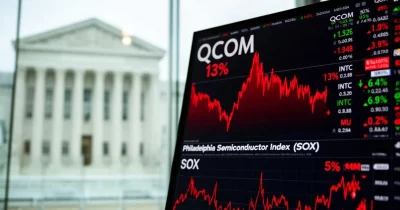 Qualcomm's 13% Drop Triggers Broader Chip Sell-Off, Spills Into Crypto