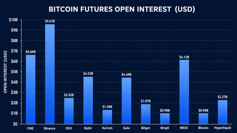 Bitcoin Futures Open Interest Hits $41B as Traders Bet on Upside