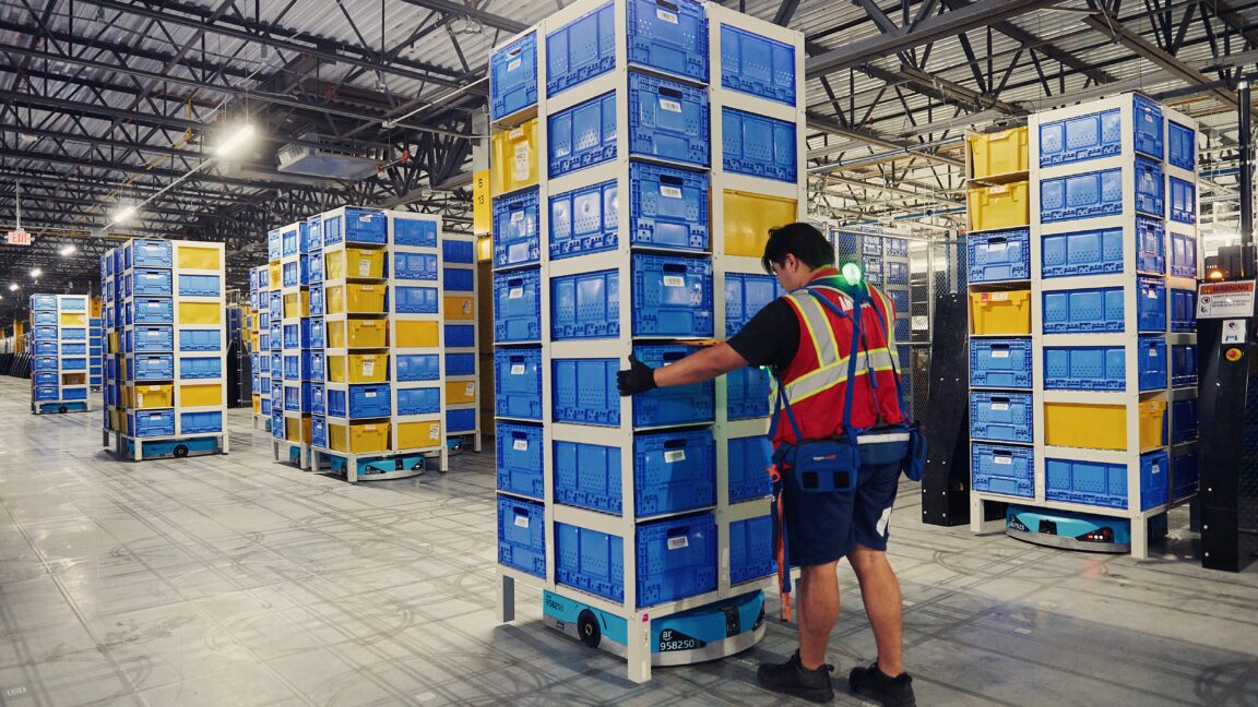 Amazon Hits 1 Million Warehouse Robots as Human Workforce Tops 1.5 Million