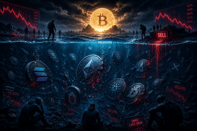 Altcoin Investors Have Been Realizing Net Losses for 1.5 Years, Data Shows