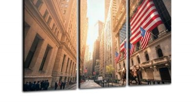 Wall Street Opens Higher as Yields Fall and Oil Retreats