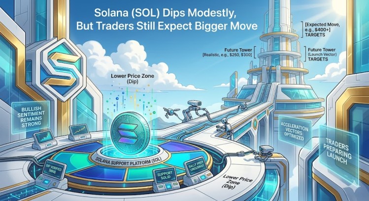 Solana Consolidates Around $94 After Recovery from Short-Term Bearish Dip