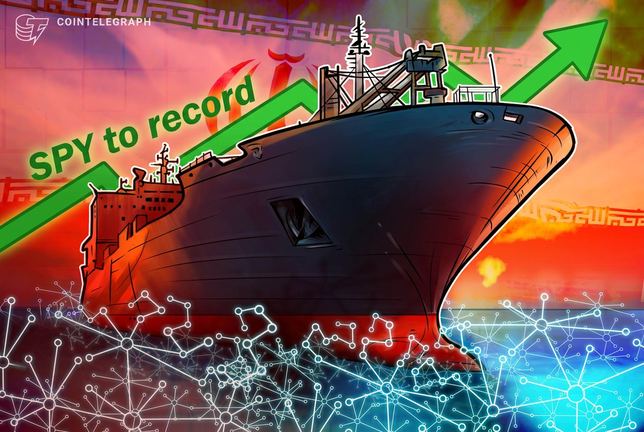 Bitcoin Coils Near $64K as S&P 500 Hits $70T Record, Strait of Hormuz in Focus