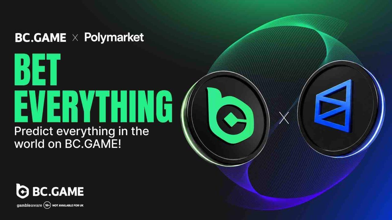 BC.GAME Launches Prediction Center Powered by Polymarket