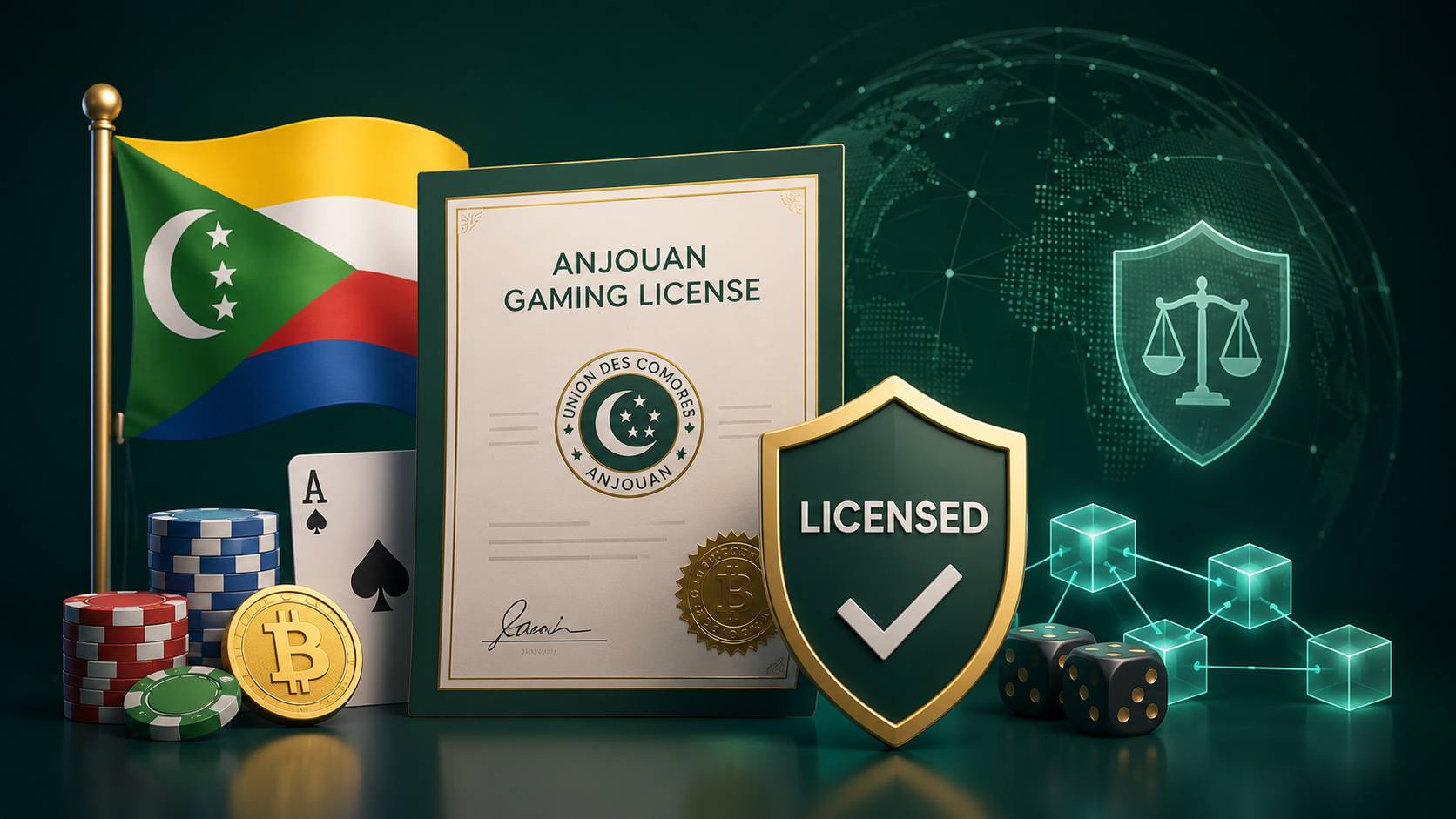 Anjouan's Web3 Casino Licenses: Low Cost, Limited Player Protections